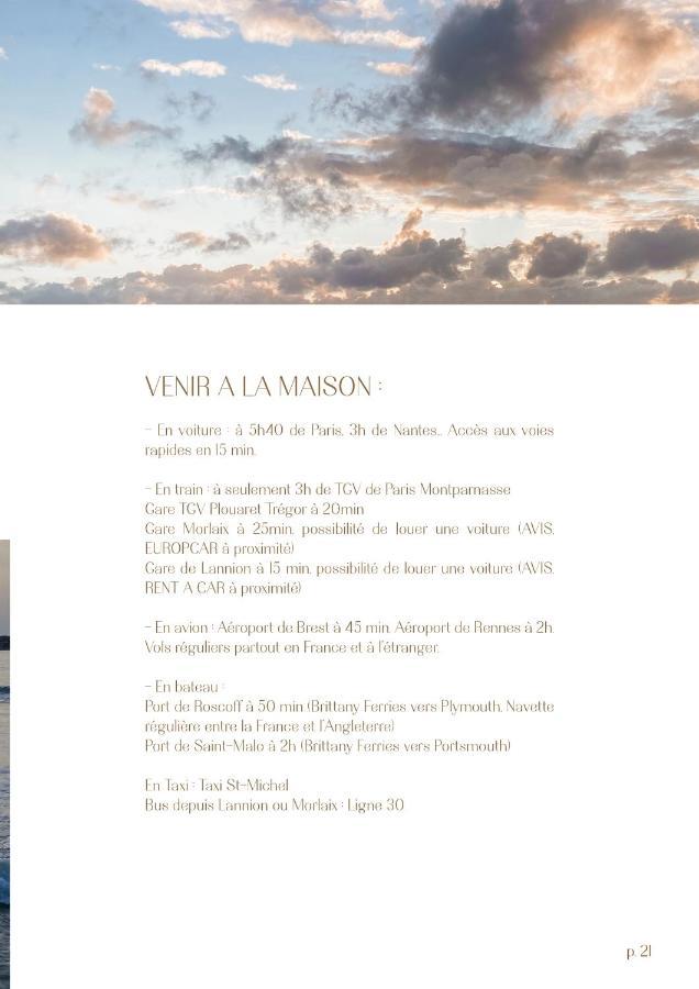 Maison Sterna : Maison Familiale En Bord De Mer Kerouguel Luaran gambar